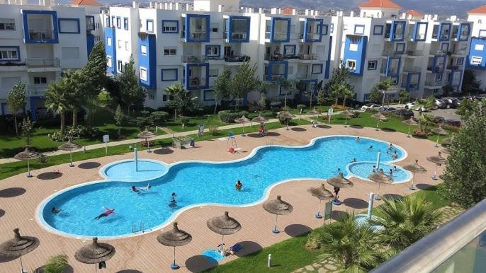 Superbe Appartement Au Centre De Cabo Negro En Residence Avec Piscines Et Tobogan מראה חיצוני תמונה