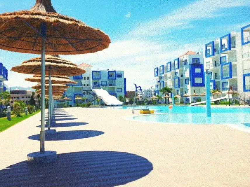 Superbe Appartement Au Centre De Cabo Negro En Residence Avec Piscines Et Tobogan מראה חיצוני תמונה